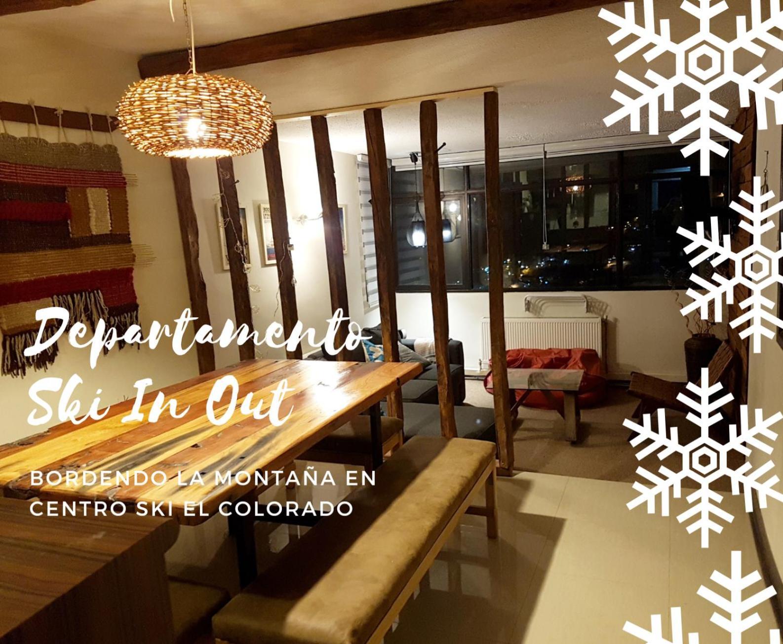 El Colorado Ski Departamentos Bagian luar foto